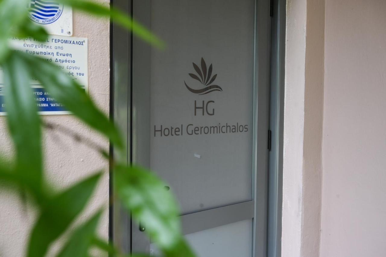 Hotel Geromichalos Paralía Skotínis Bagian luar foto
